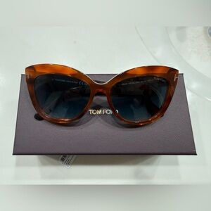 TOM FORD Sunglasses with Rich Brown Frame